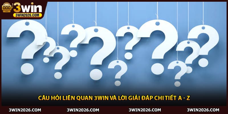 Câu hỏi liên quan 3Win cách thay đổi dữ liệu cá nhân