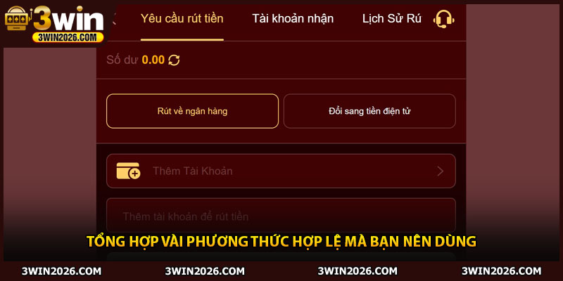 Tổng hợp vài phương thức hợp lệ mà bạn nên dùng